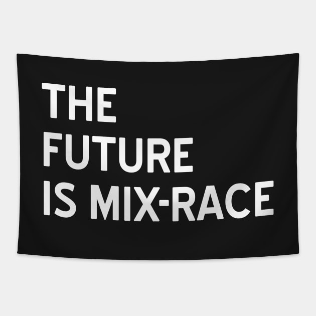 The Future is Mix-Race Tapestry by CattCallCo