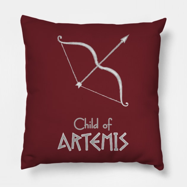 Child of Artemis – Percy Jackson inspired design Pillow by NxtArt