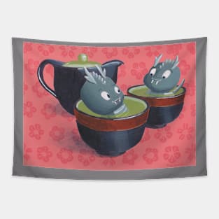 tea dragons Tapestry