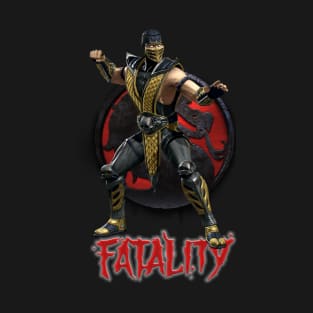 Team Scorpion Fatality Mortal Kombat Pro Kompetition T-Shirt