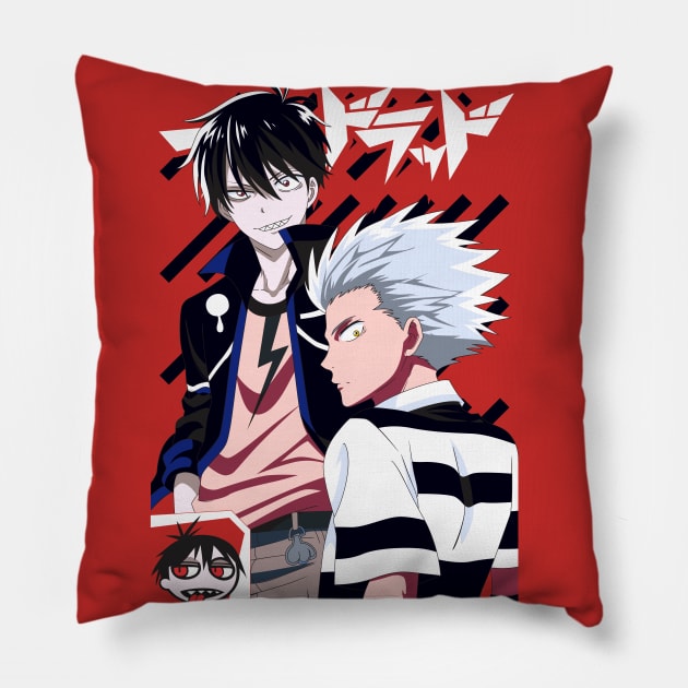 Blood Lad Pillow by artmedia8