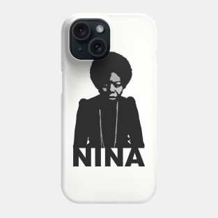 Nina Simone Jazz Minimal Vintage Art Phone Case