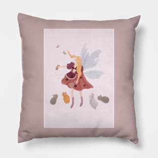 Guinea pig fairy Pillow