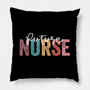 Nurse In Progress Nursing School Student Future Nurse Pillow