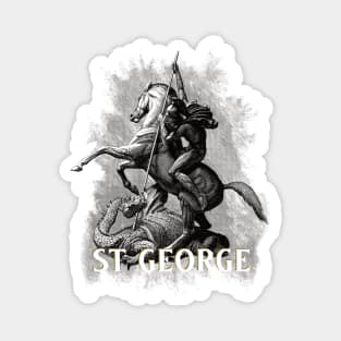 Saint George Dragonslayer Magnet