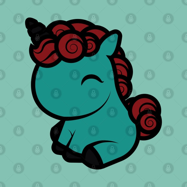 Aquamarine, The Tooniefied Unicorn by Tooniefied