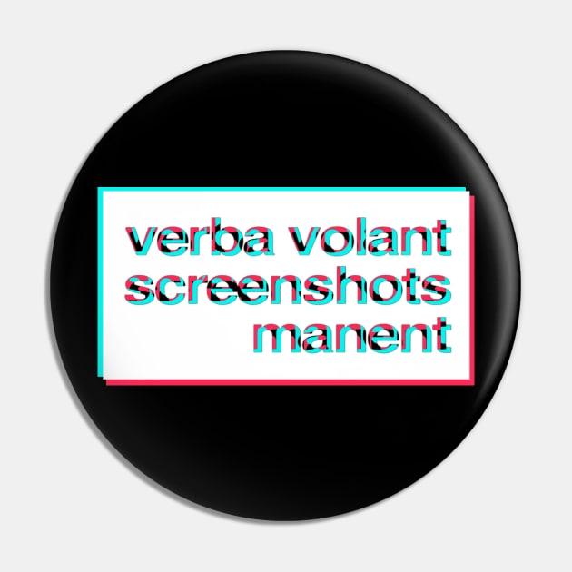 Verba volant: screenshots manent Pin by Blacklinesw9