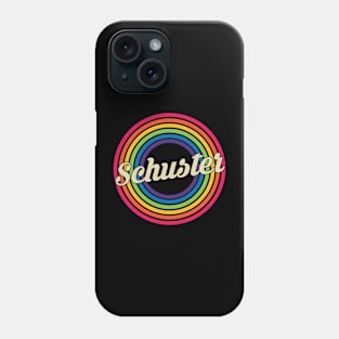 Schuster - Retro Rainbow Style Phone Case