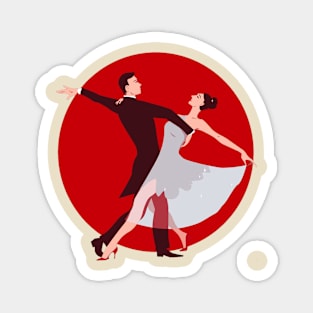 Tango Dancing Magnet