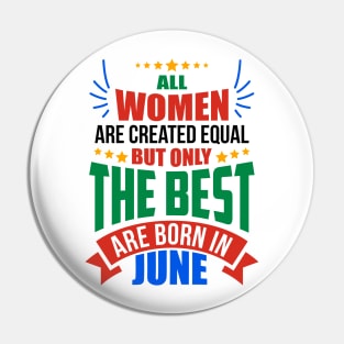 JUNE Birthday Special - WOMEN Pin