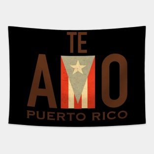 Te Amo Puerto Rico Tapestry