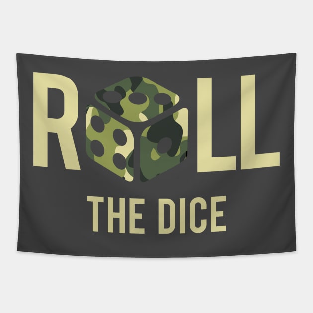 Roll the Dice Tapestry by Little Big