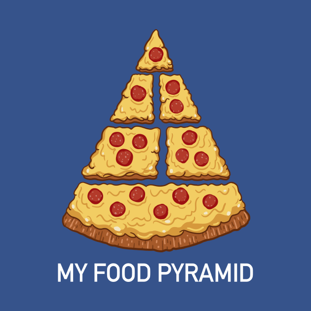 My Food Pyramid by DeepFriedArt