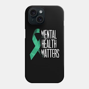 Mental Health Matters Gift Human Brain Illness Awareness Phone Case