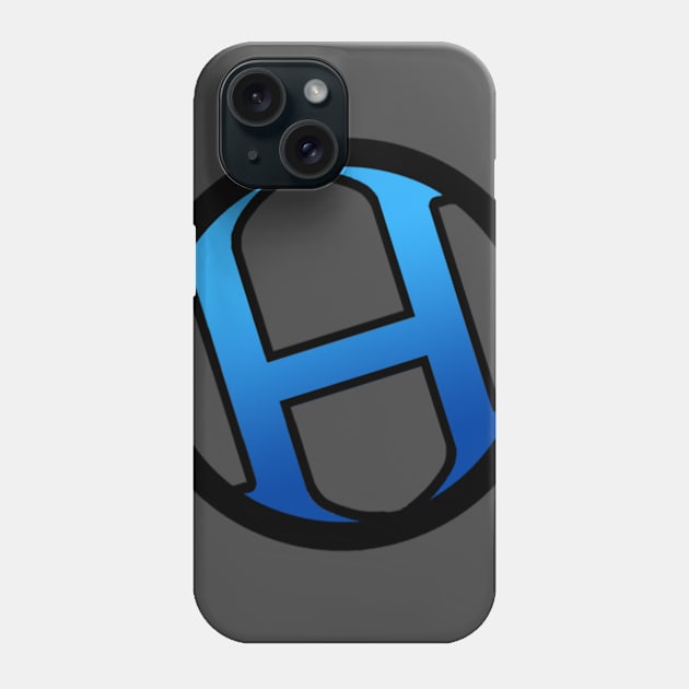 logo blue Phone Case by harmount