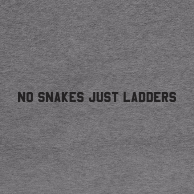 No Snakes Just Ladders No Snakes Just Ladders Hoodie Teepublic
