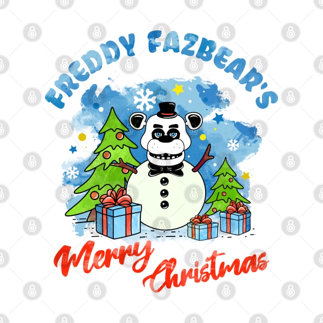 Freddy Fazbear Merry Christmas - Five night at freddy's by Nine Tailed Cat