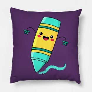 Wax crayon Pillow