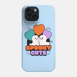 Spooky Cute // Adorable Halloween Ghosts // Cute Halloween Phone Case