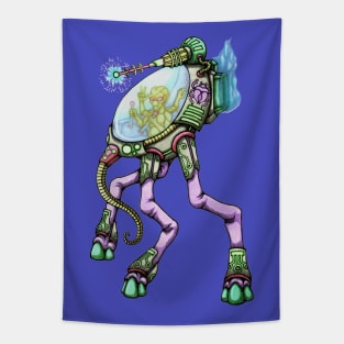 Martian Tripod Walker Tapestry