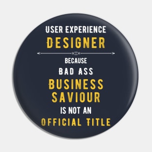 User Experience Design Pin