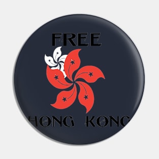 free hong kong Pin