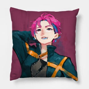 girl illustration Pillow