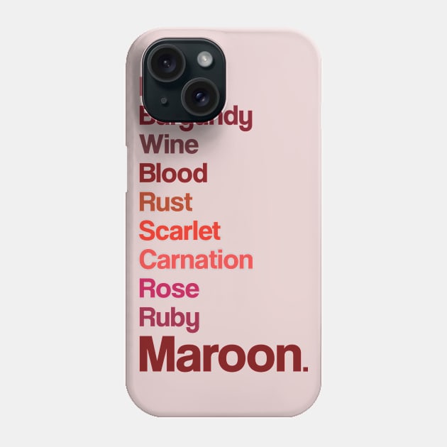 Shades of Red Phone Case by fashionsforfans