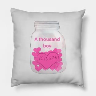 A thousand boy kisses jar Pillow