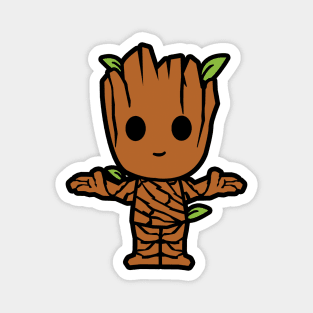 I am Groot Chibi Magnet