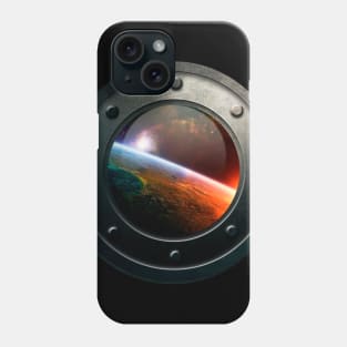 Windows from the space Phone Case