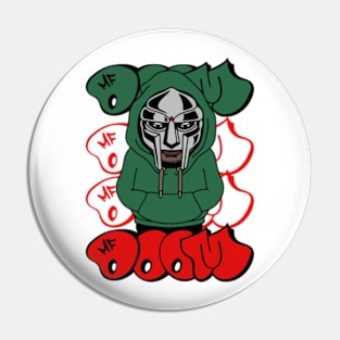 Doom Rap Pin