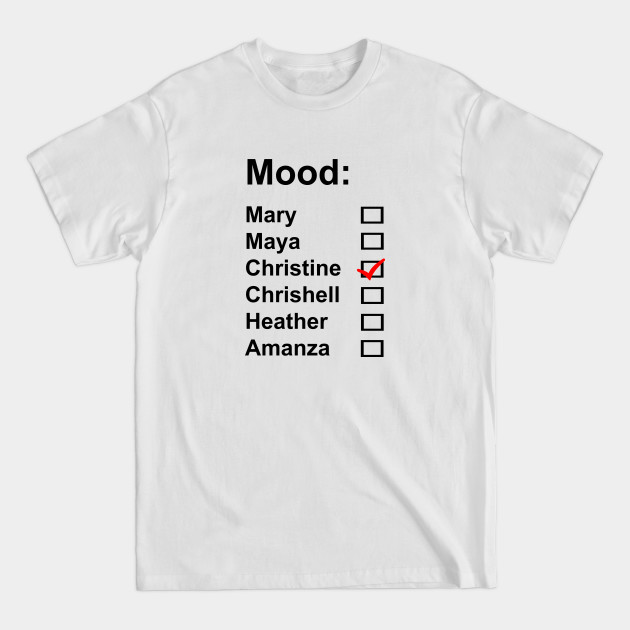Selling Sunset - Mood - Christine - Selling Sunset - T-Shirt Selling Sunset - Mood - Christine - Selling Sunset - T-Shirt