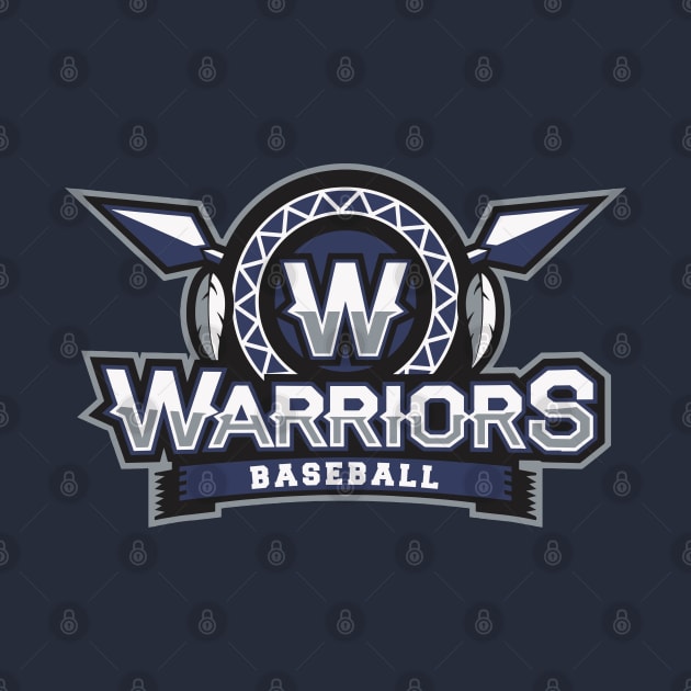 Warriors Baseball by DavesTees