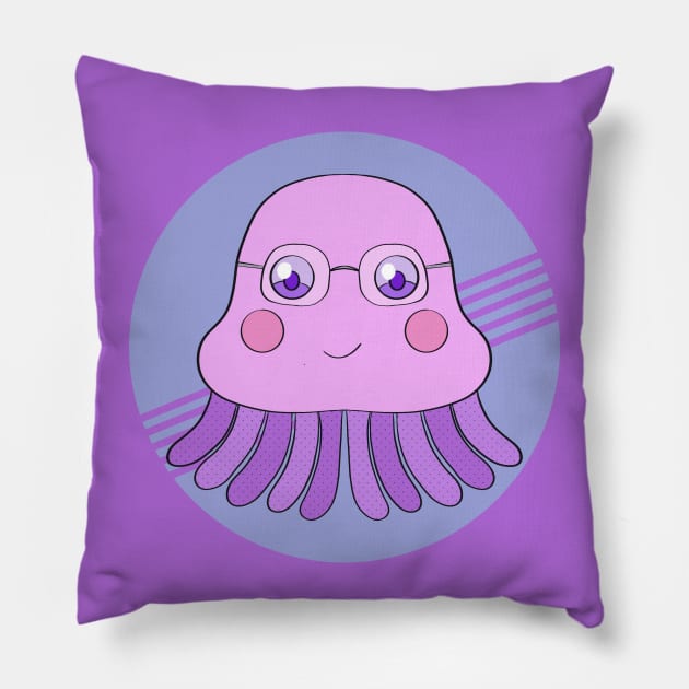 An adorable squid Pillow by DiegoCarvalho