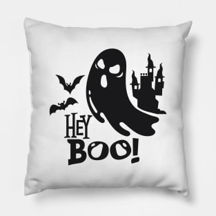 Halloween Boo Design Pillow