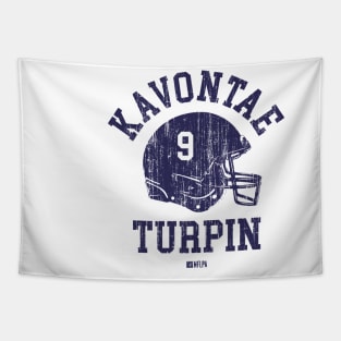 Kavontae Turpin Dallas Helmet Font Tapestry