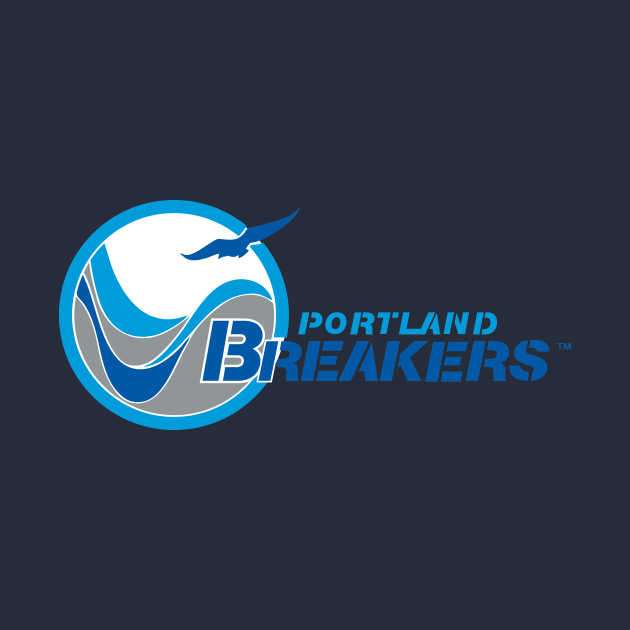 Portland Breakers Usfl TShirt TeePublic