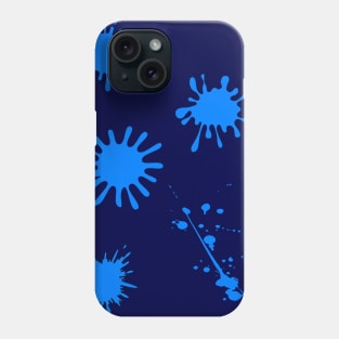 Color Splash Blue Phone Case