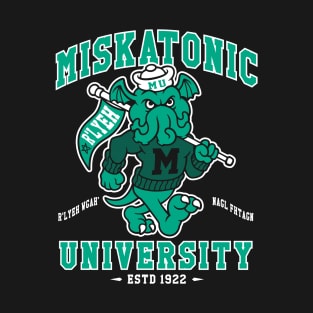 Miskatonic University Cthulhu - Creepy Cute Lovecraft - Spooky Monster T-Shirt