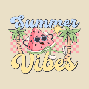 Summer Vibes Cute Watermelon T-Shirt