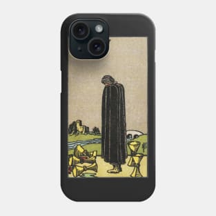 FIVE OF CUPS Phone Case