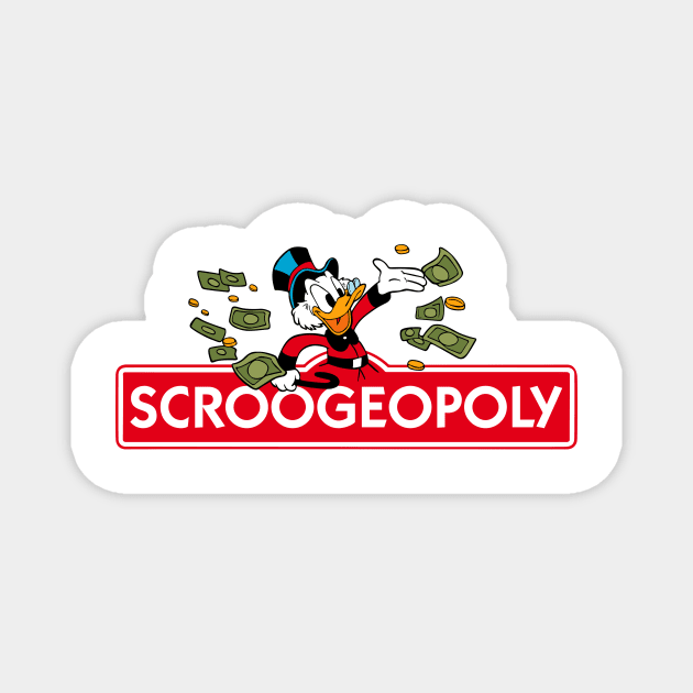 Scroogeopoly Magnet by Melonseta