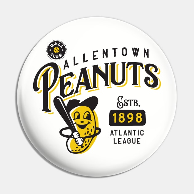 Allentown Peanuts Pin by MindsparkCreative