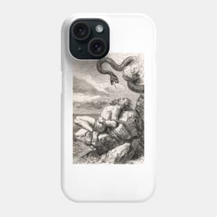 The Punishment of Loki by Louis Huard (1813-1874) Phone Case