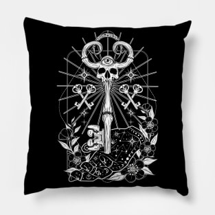 The Skeleton Key Pillow