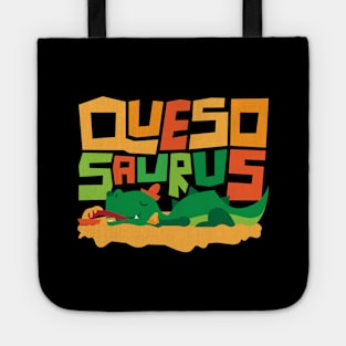 Quesosaurus Queso Cheese Dip Dinosaur Tote