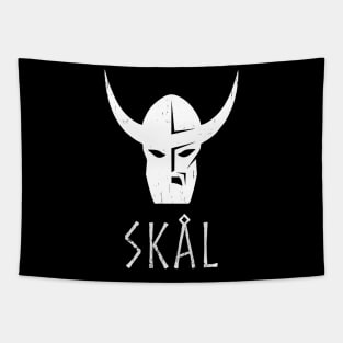 Norse Beer Mead Drinking T shirt  Skal Cheers Tapestry