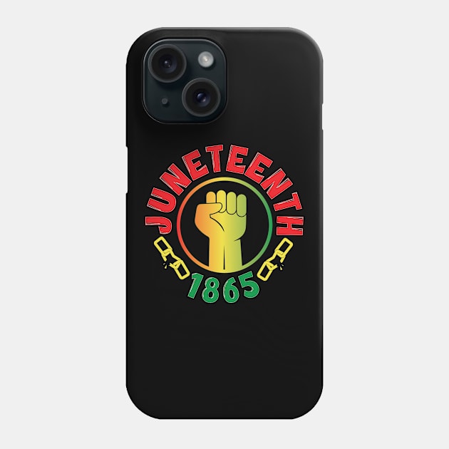 Juneteenth Phone Case by centeringmychi