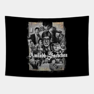 Amitabh Bachchan Collage Tapestry